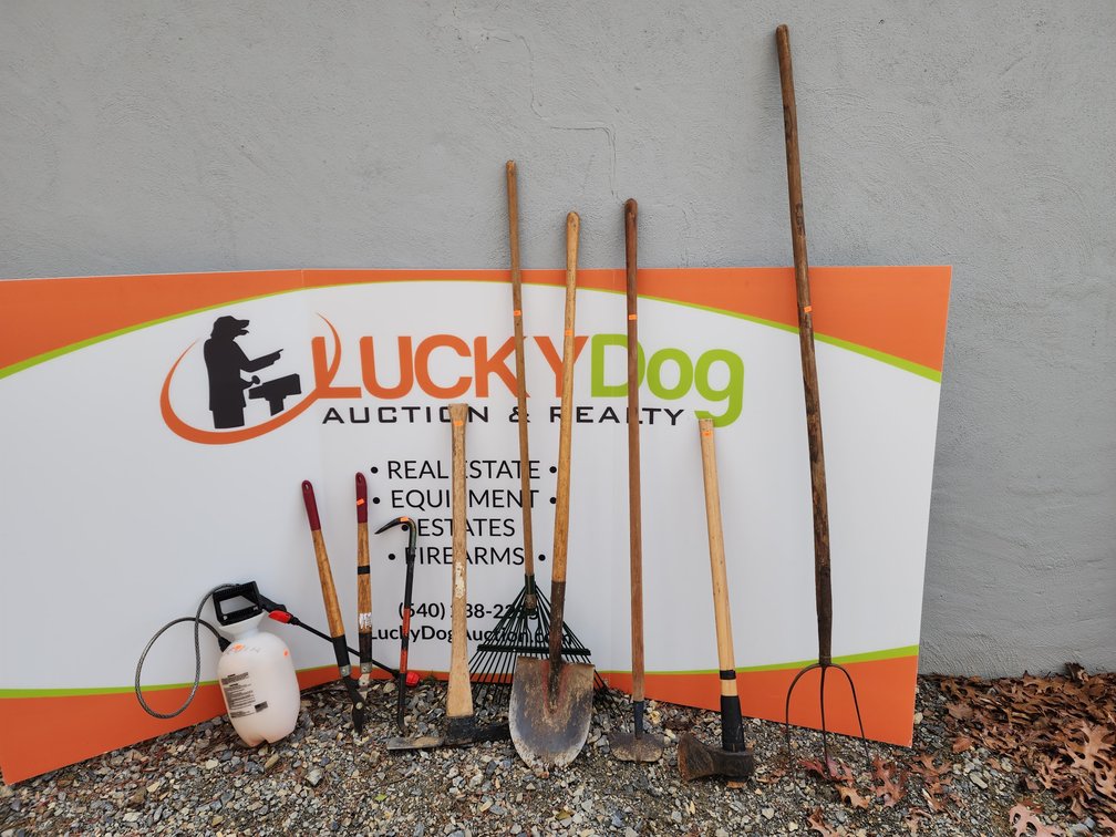 Yard Tools (9) Included 