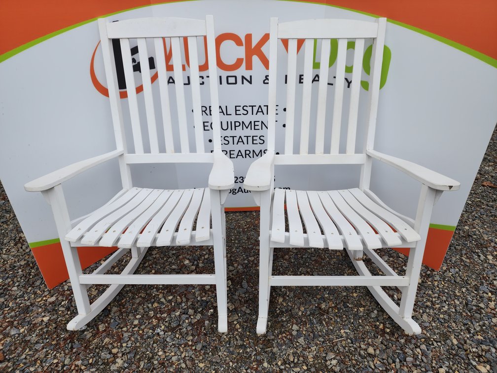 Wooden Rocking Chairs (2) Included