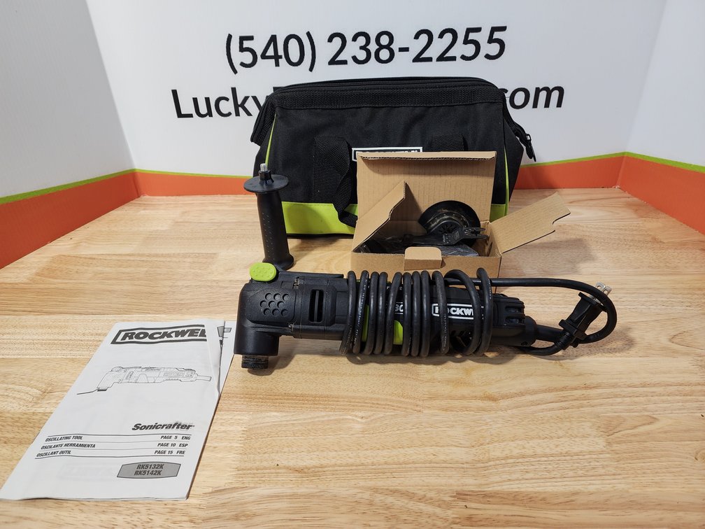 Rockwell Sonicrafter Oscillating Multi Tool W/Bag