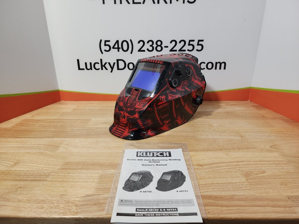 Klutch Auto Darkening Welding Helmet 