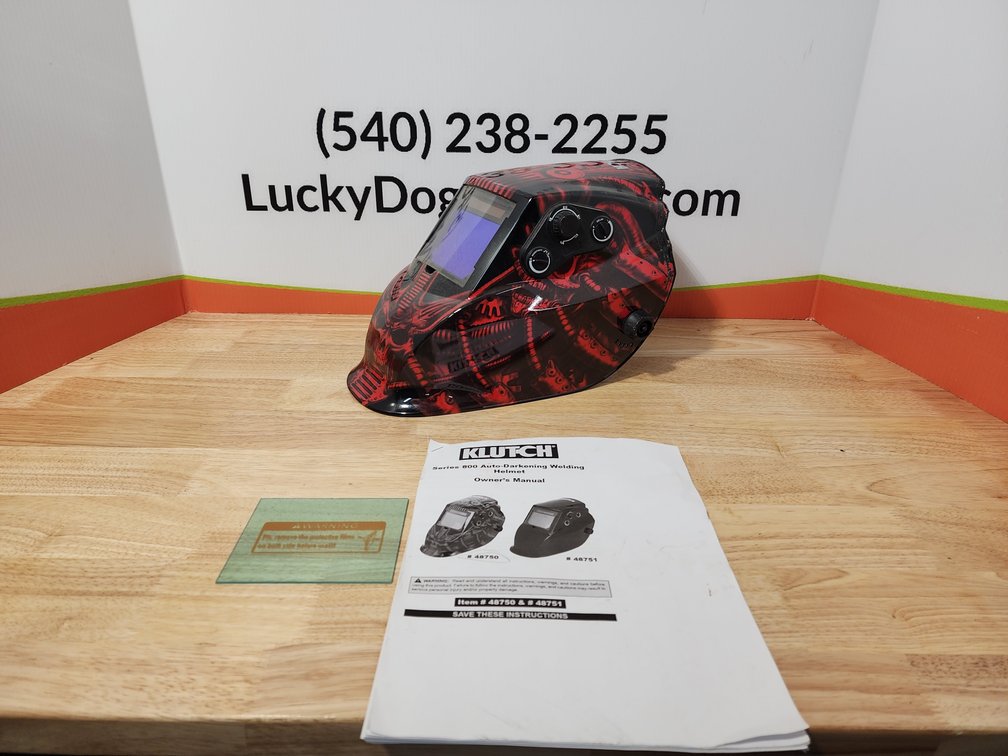 Klutch Auto Darkening Welding Helmet 