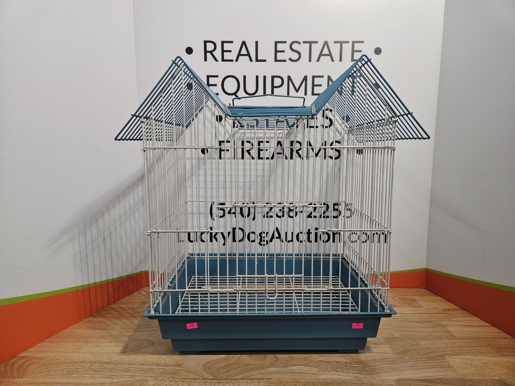 Bird Cage - Measures 21.75" Tall × 20" Wide × 15.5" Deep