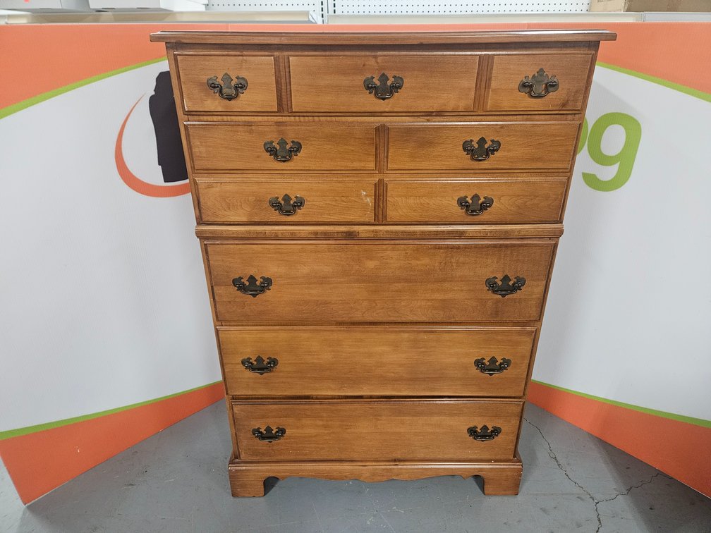 Wooden Dresser - Measures 47.5" Tall × 32.5" Wide × 18" Deep