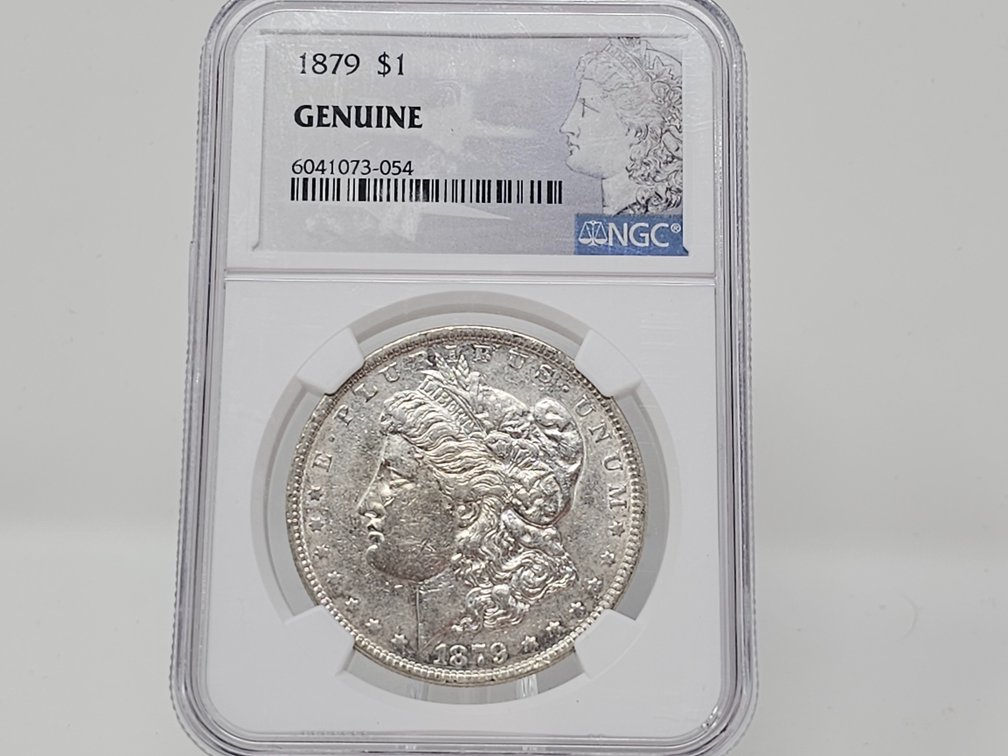 1879 Morgan Silver Dollar - NGC Genuine