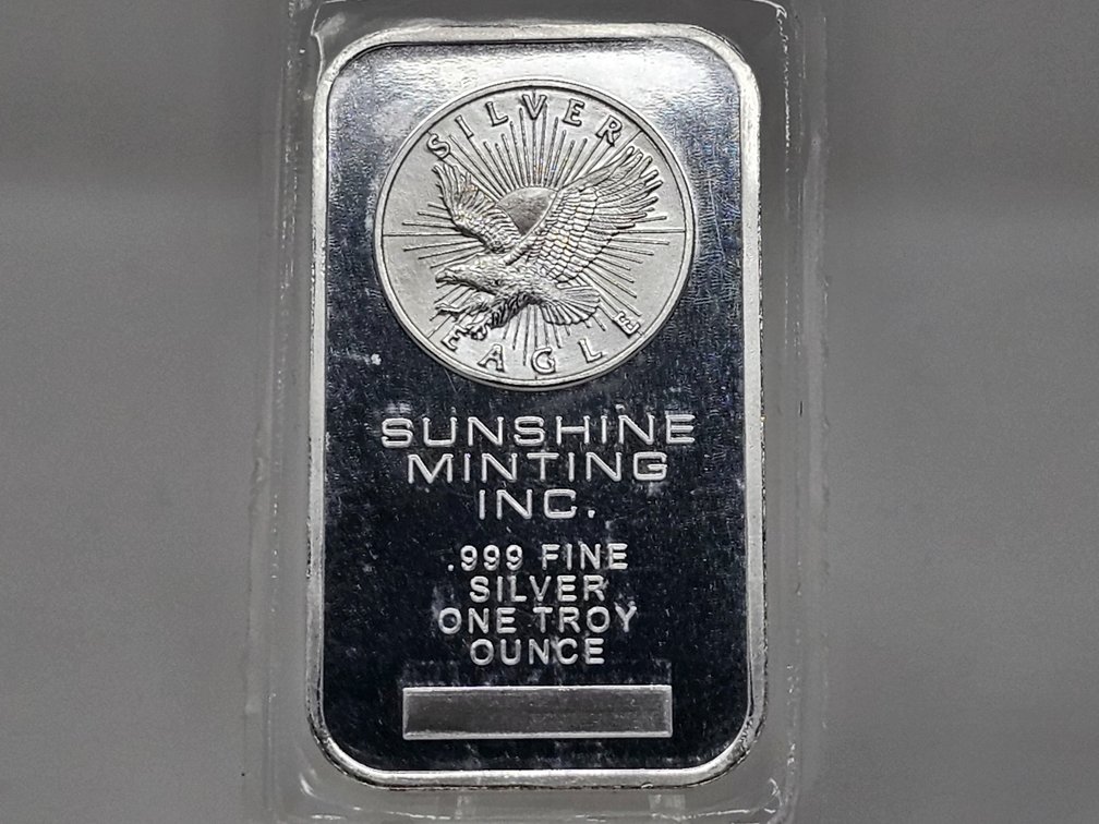 Sunshine Minting Inc 1 Oz .999 Silver Bar - Sealed 