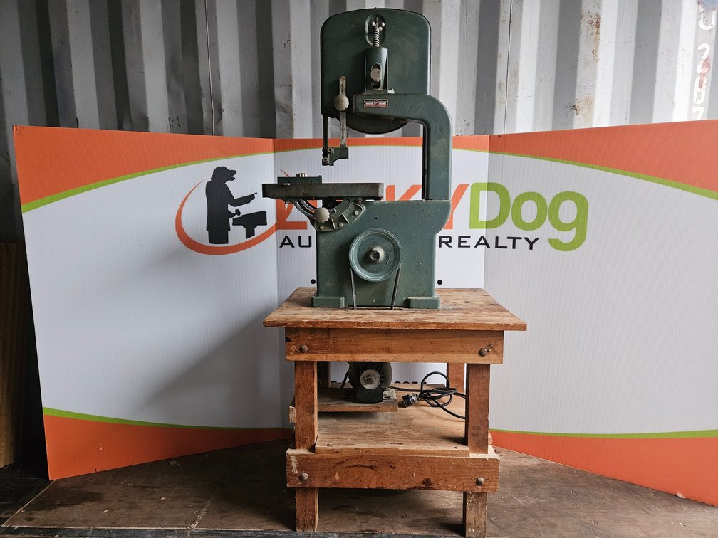 Atlas Power King No.912 12" Band Saw W/Stand and Owners Manual 