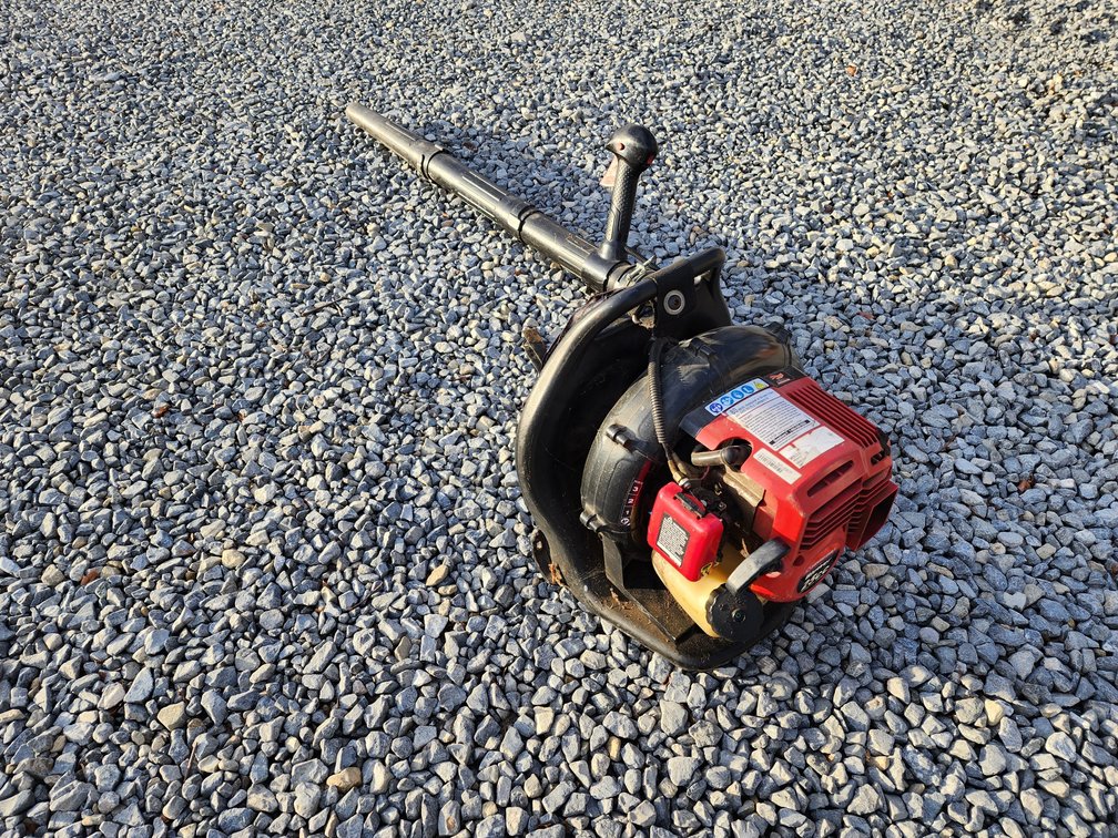 Troy Built 25cc Gas Powered Backpack Leaf Blower