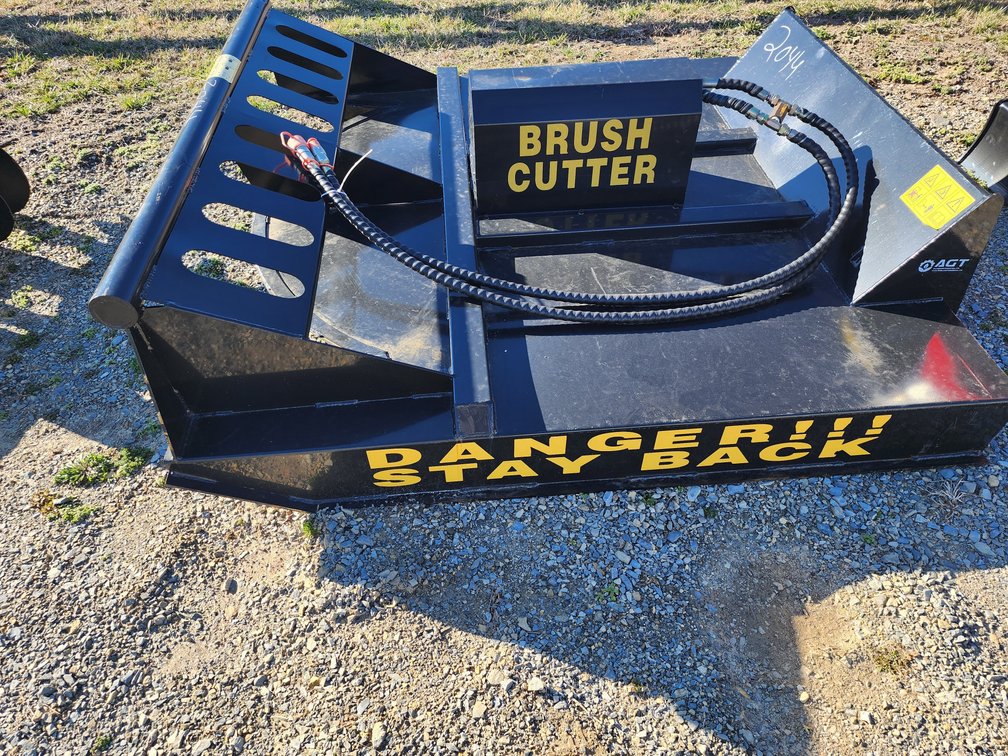Mower King 5' Front Mount Skid Steer Quick Attach Brush Cutter  