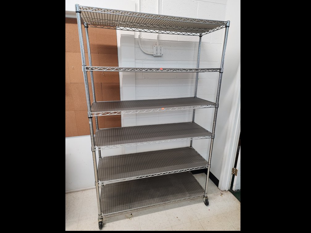 Metal Rolling Storage Shelf 