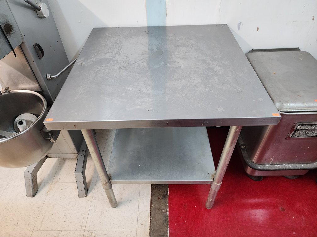 Stainless Steel Metal Table