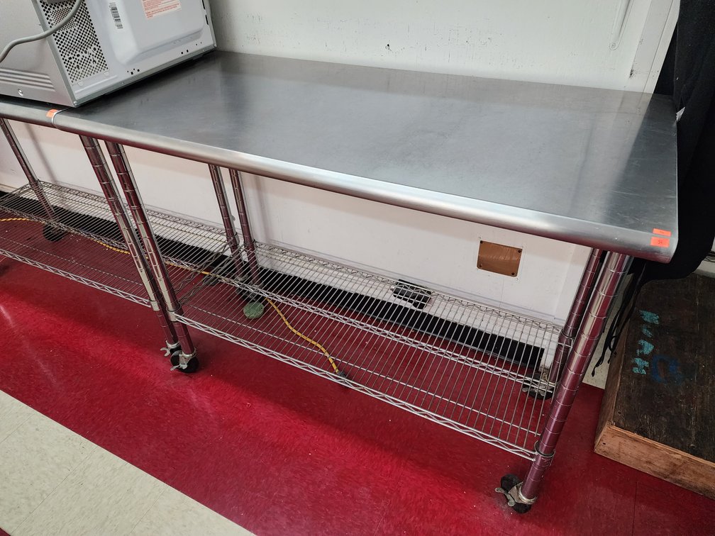 Stainless Rolling Table