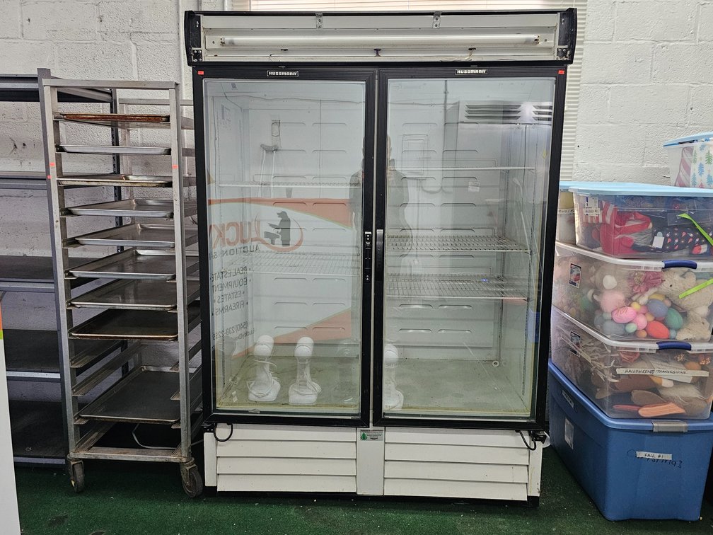Hussain Commercial Cooler - Measures 81" Tall x 57" Wide x 32" Deep
