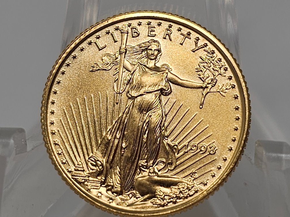 1998 American Gold Eagle 1/10 Oz - Uncirculated 