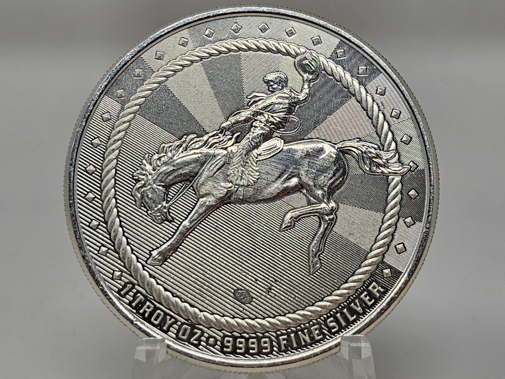 Scottsdale Premium Silver - Ride for the Brand - 1 Oz .999 Silver Round 