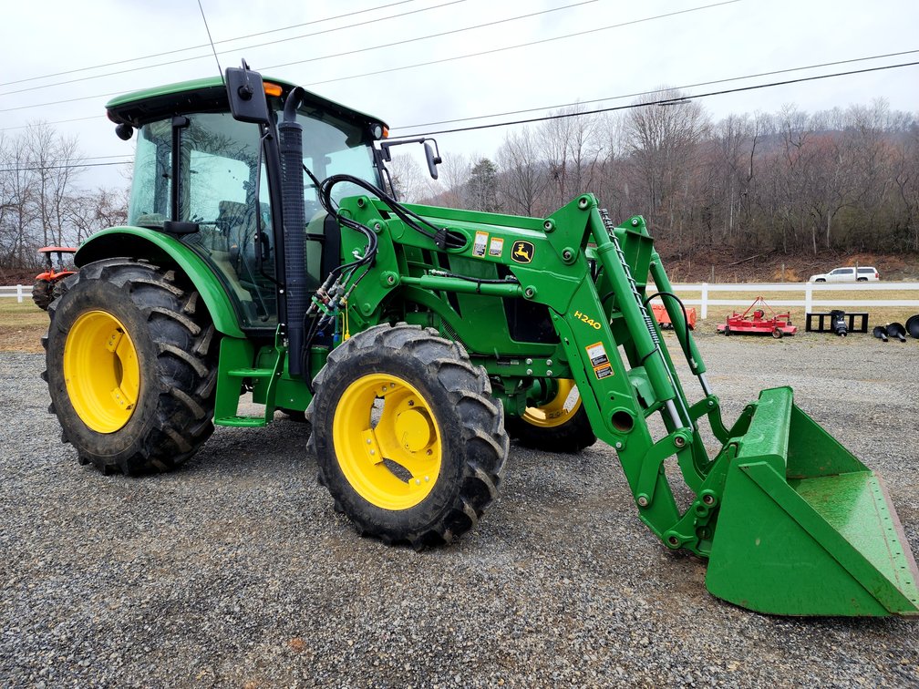 2016 John Deere 5100 E Series Tractor W/ H240 Loader - 