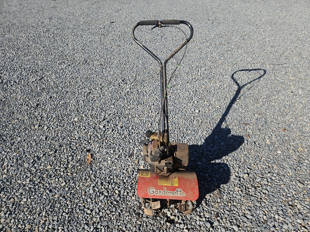 Gardenette 2 Cycle Garden Tiller (Running Condition Unknown)