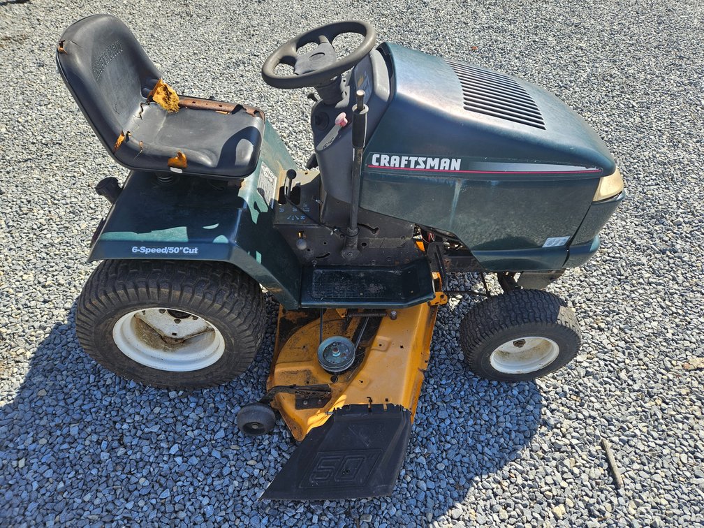 Craftsman 22hp. 50" Cut 6 Speed Riding Mower 