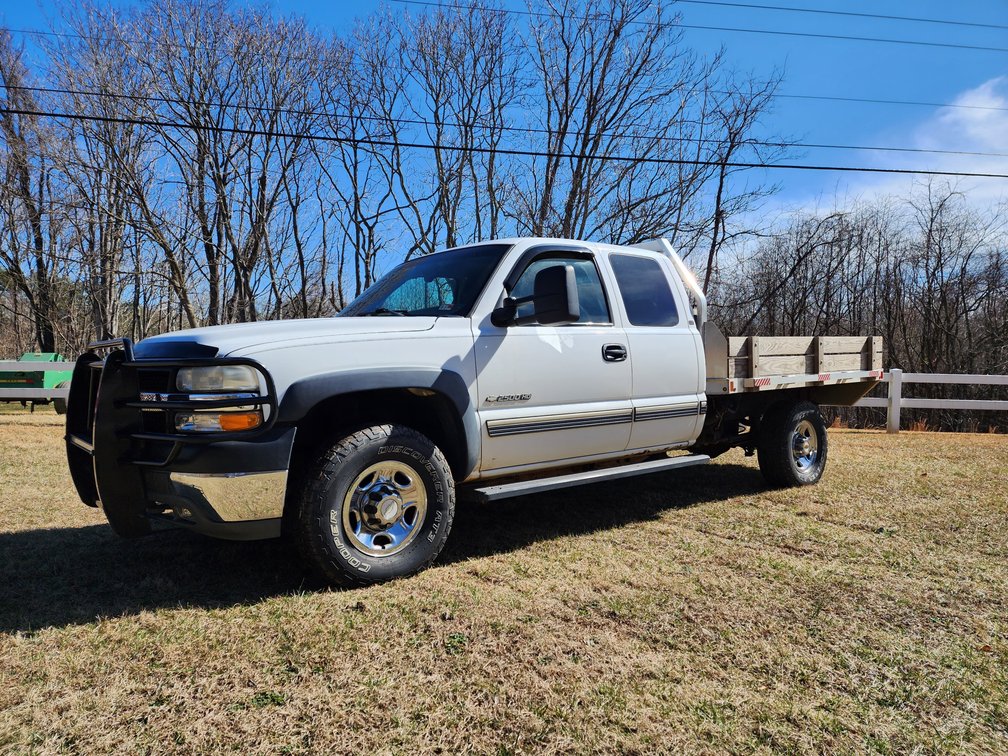 2001Chevrolet 2500 HD Flat Bed Truck