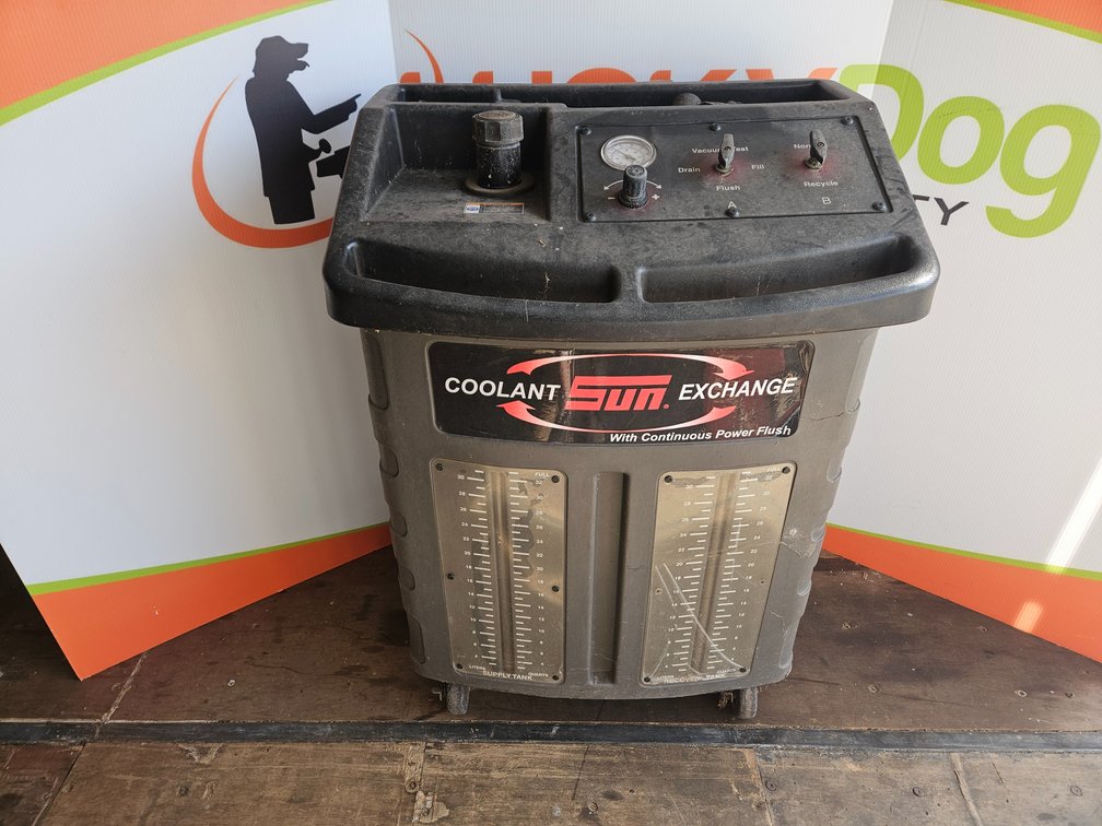 Sun Coolant Exchange Machine W/Continuous Power Flush