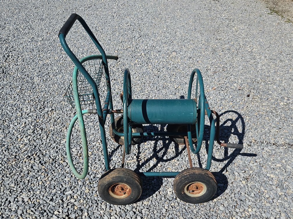 Rolling Water Hose Reel Cart