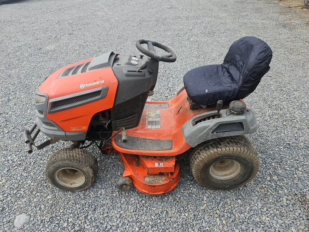 Husqvarna YT42XLS 24hp 42" Cut Riding Mower 827.6 Hours (Starts - Runs - Drives and Cuts)