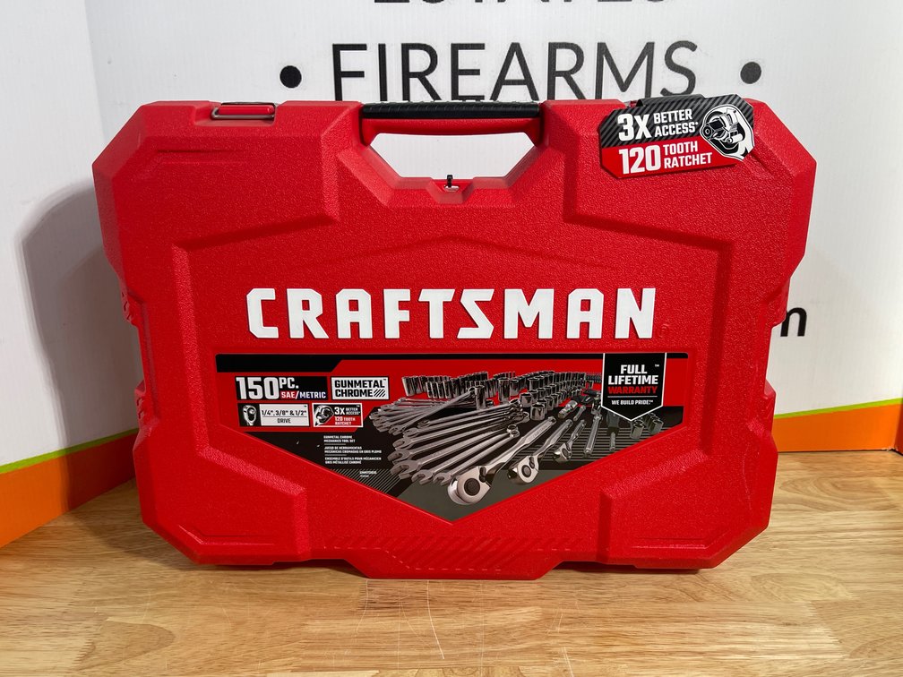 Craftsman 150 Pc Chrome Mechanics Tool Set