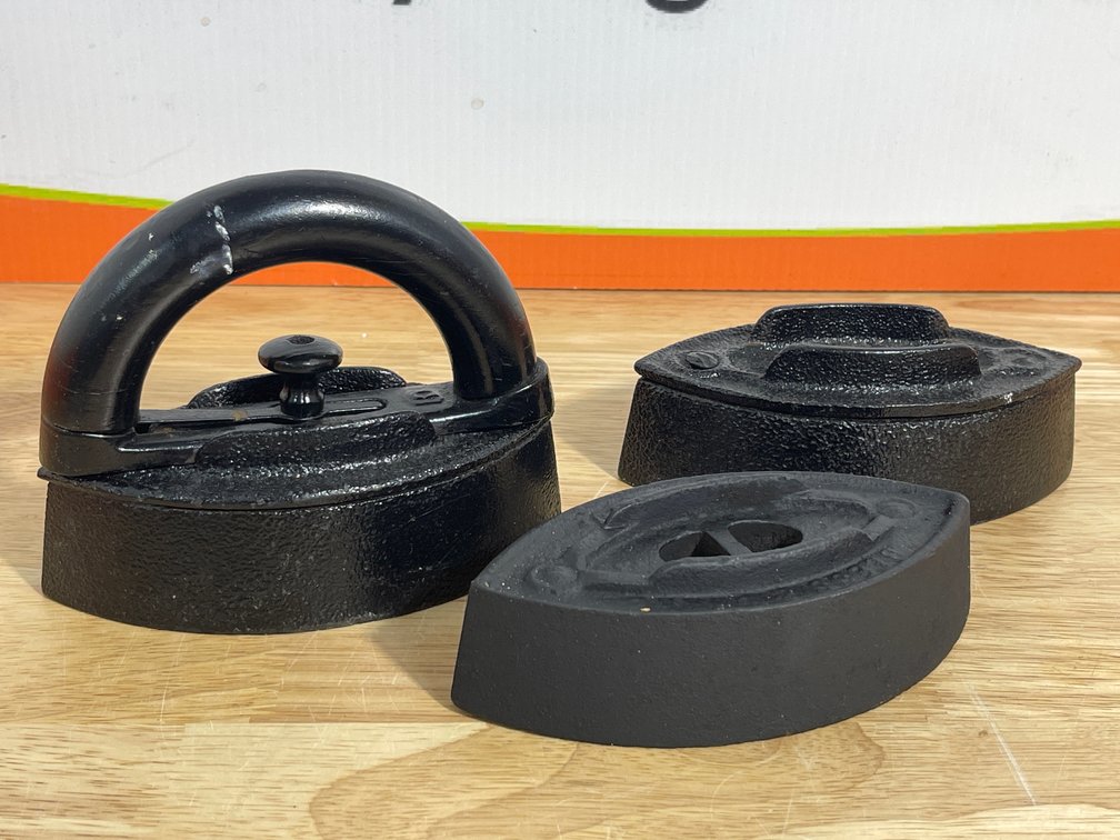 Group of Three Sad Irons