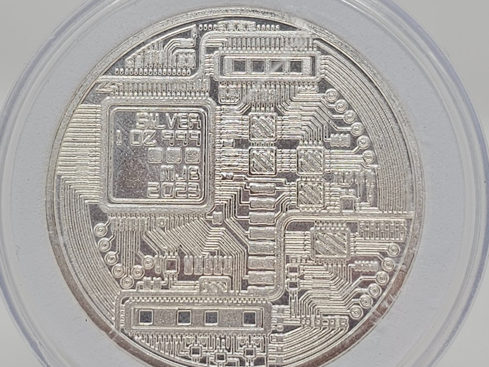 Shiba Inu Coin 1 Oz .999 Silver Round w/ Capsule 