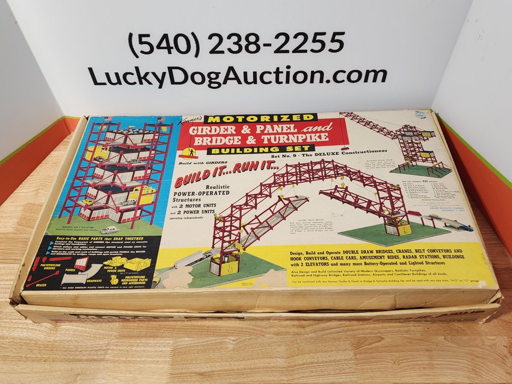 Motorized Girder & Panel and Bridge & Turnpike Building Set