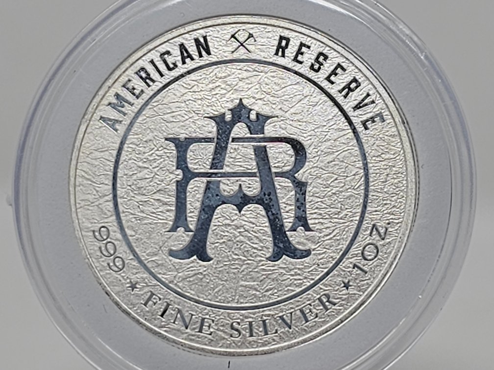 American Reserve - Mined & Made in America 1 Oz .999 Silver Round w/ Capsule 