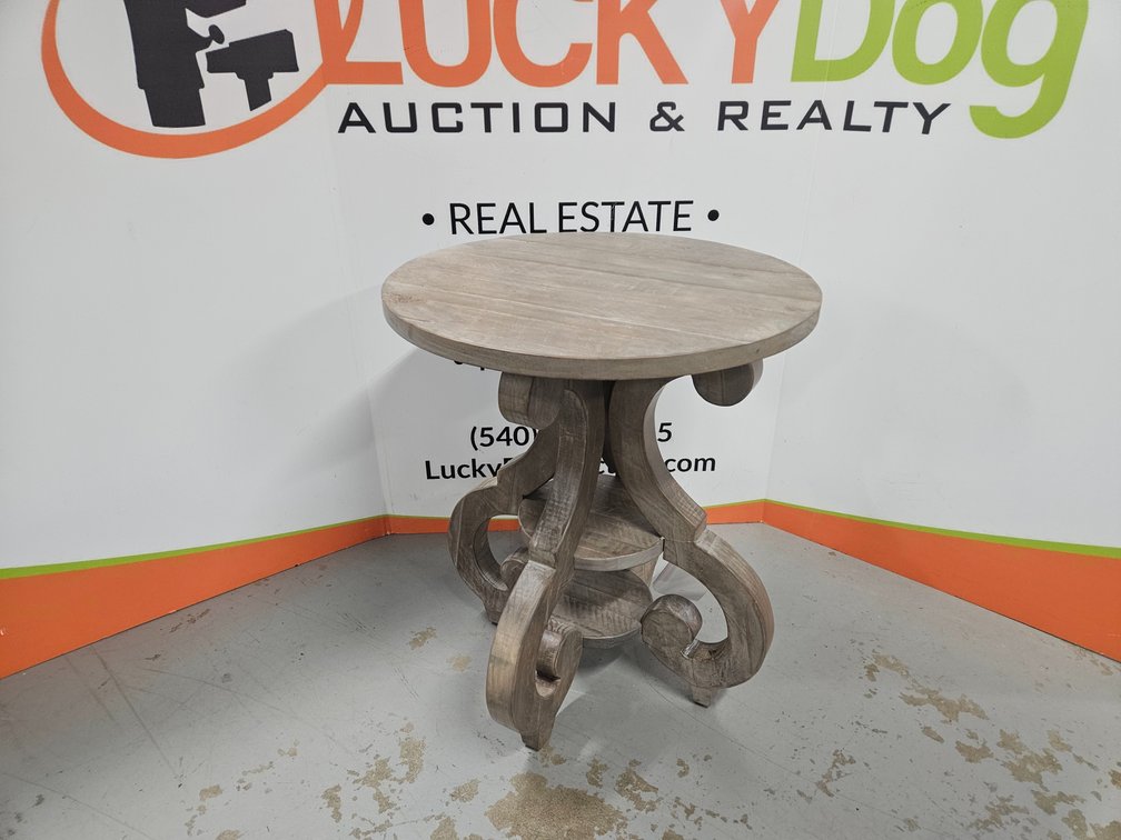 Lamp Table - Measures 25" Tall × 22" Wide 