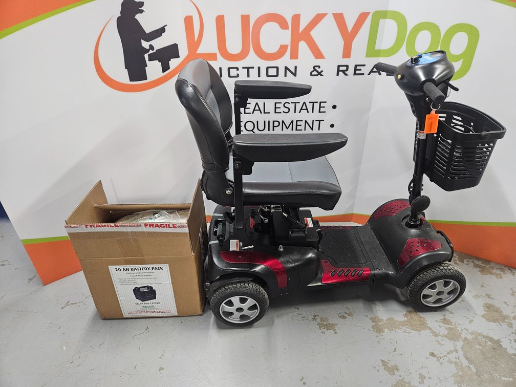 Drive Phoenix HD 4 Electric Mobility Chair W/Charger and Extra Battery (Worked When Tested)