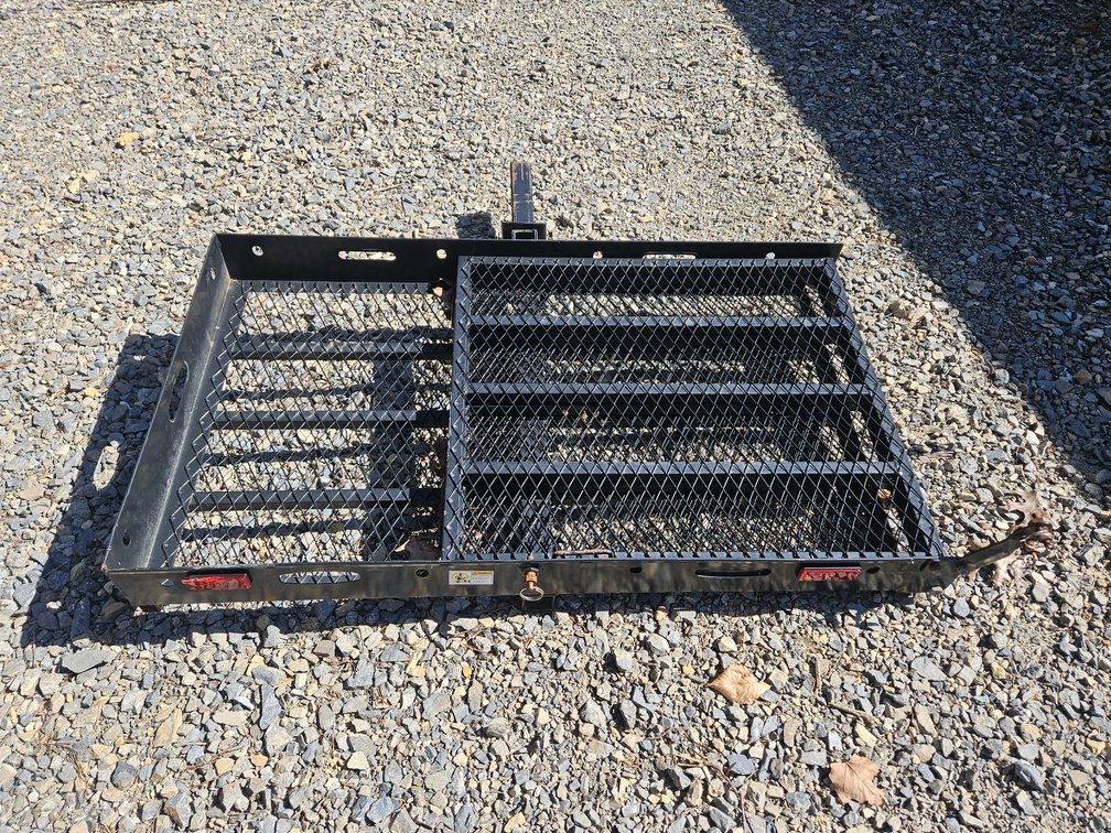 Receiver Mobility Chair Hauler For Car - Measures 6.5" Tall × 48" Wide × 28" Deep