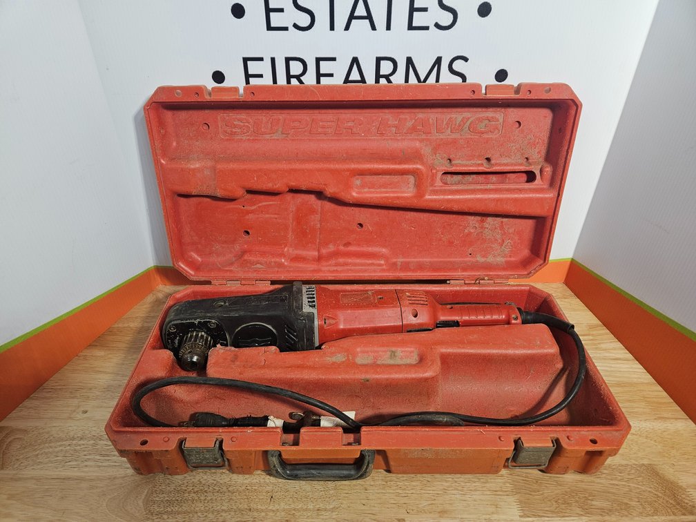 Milwaukee Heavy Duty 1/2" Super Hawg Drill W/Case