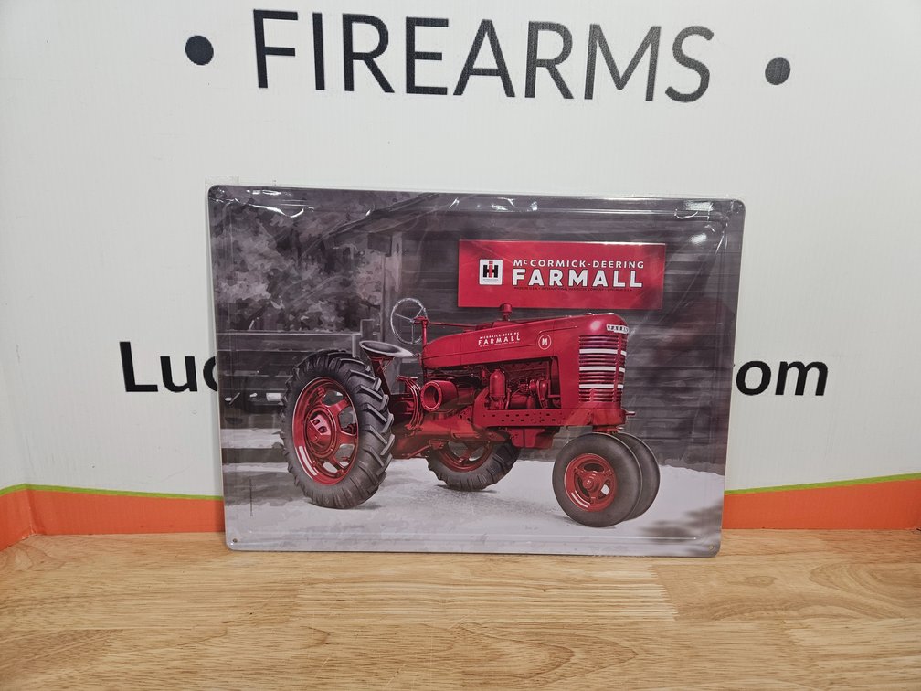 McCormick - Deering Farmall Metal Sign 12"×17" (New)