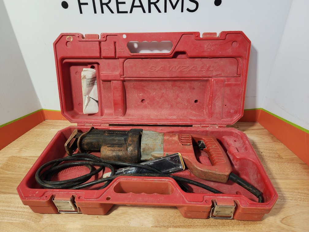 Milwaukee Heavy Duty Corded Sawzall W/Hard Case 
