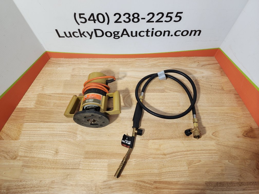 Black & Decker 5/8HP Router - Chicago Electric Propane Torch 