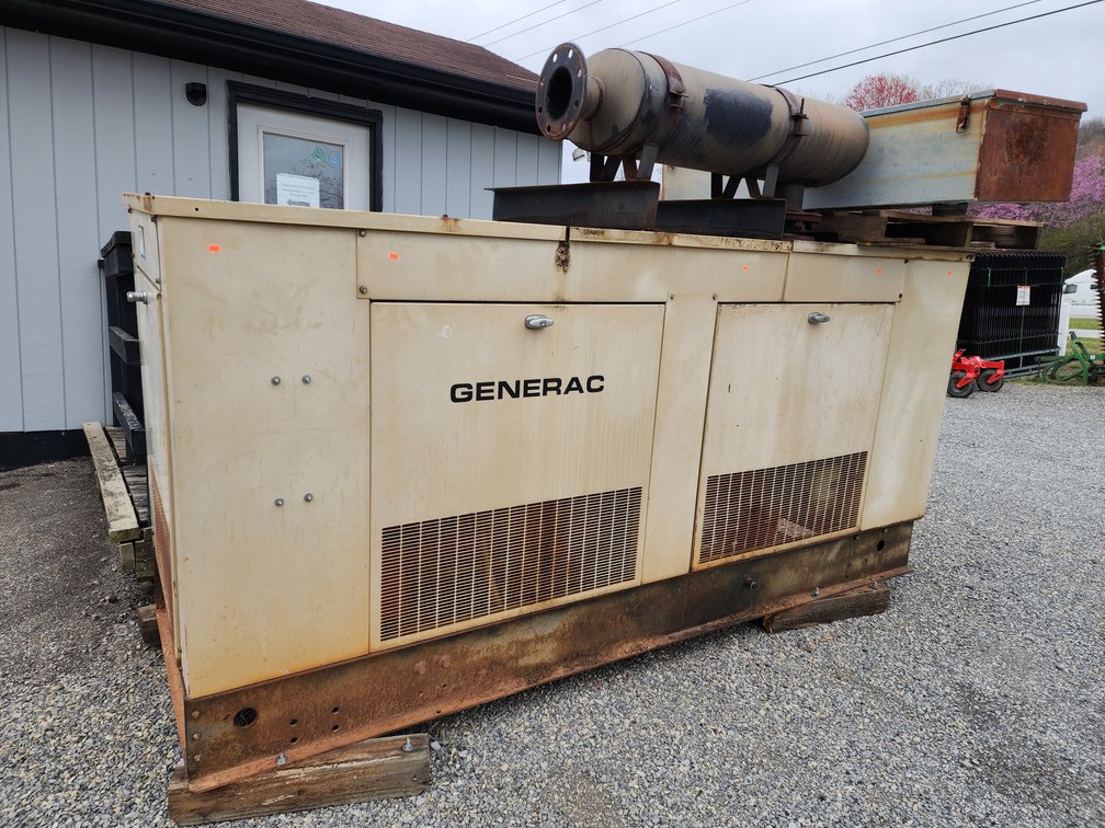 1991 Generac Diesel Stand  Generator  80 KW - 208 / 120 Volt 