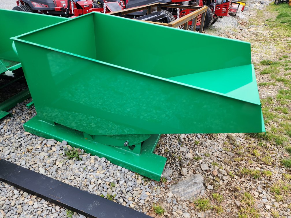 Mini Dumpster w/ Forks (24") - Hinged - Unused - Half Yard?