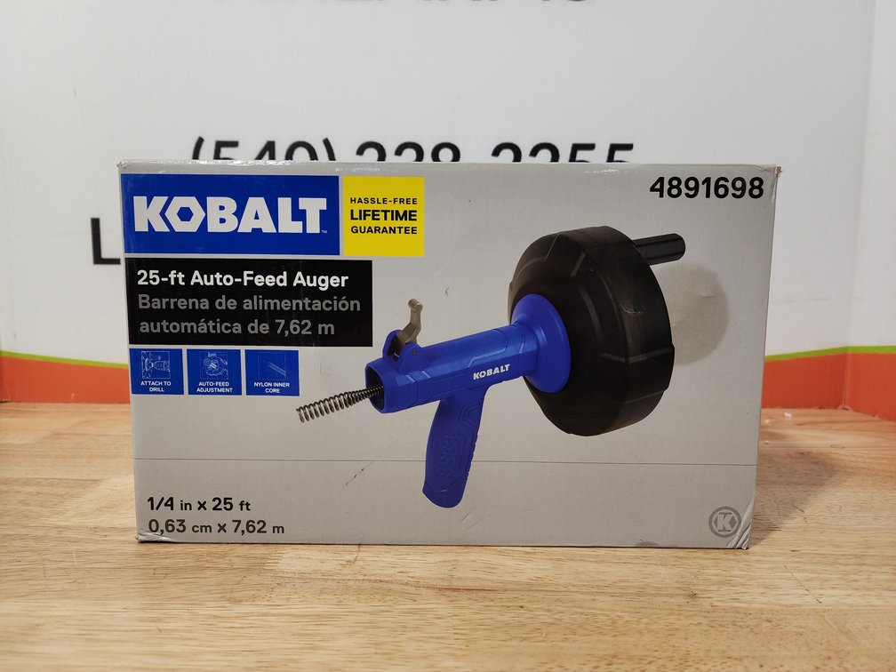 Kobalt 25' Auto Feed Auger 