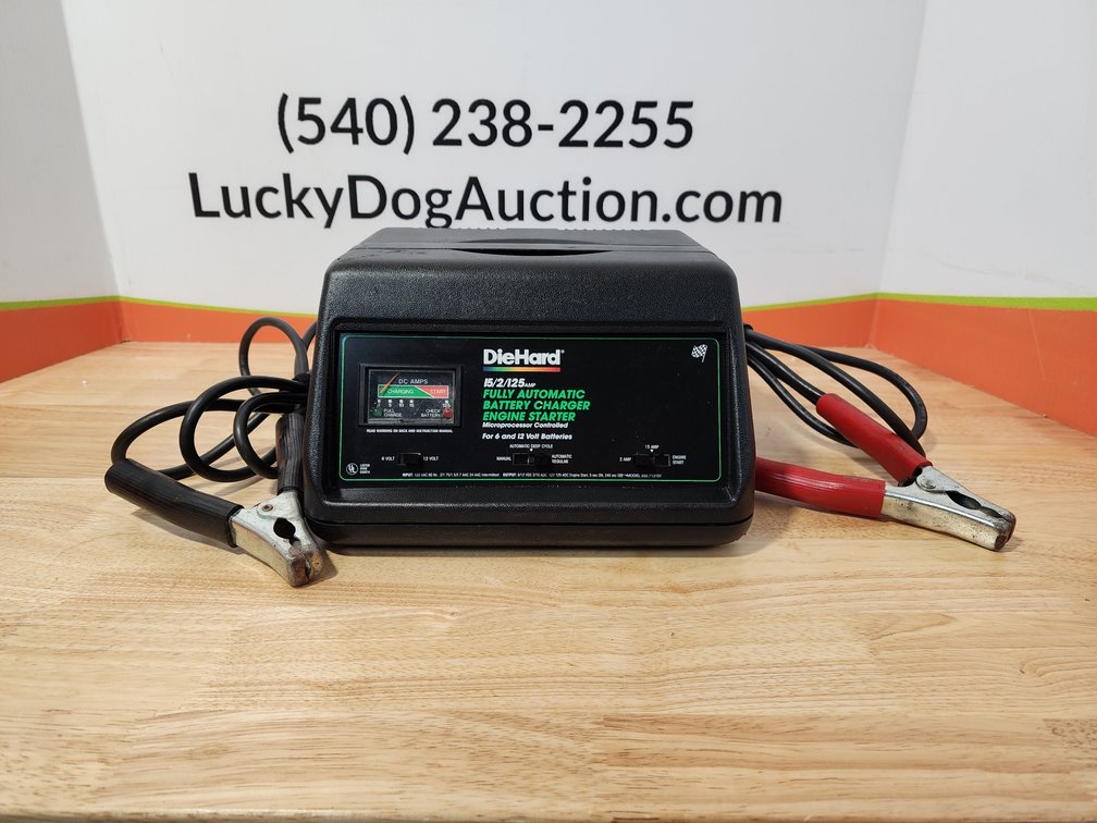 Die Hard Fully Automatic Battery Charger/Engine Starter 