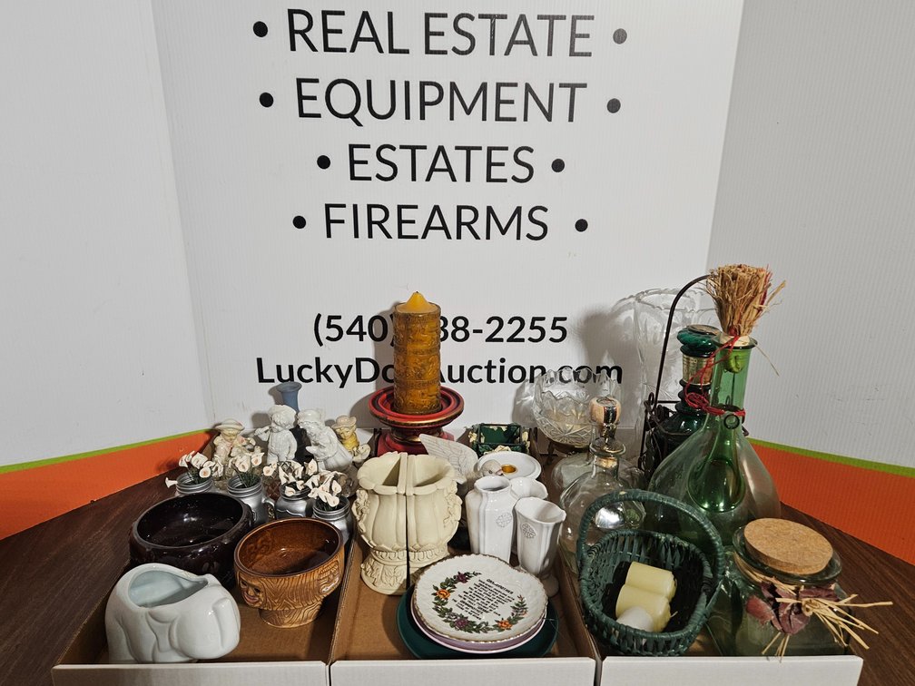 Candle Holders - Figurines - Decanters - Vases and More 