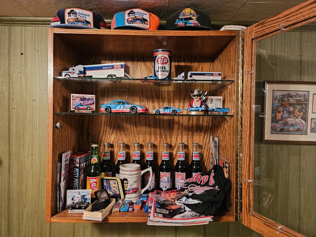 Richard Petty and Dale Earnhardt Nascar Collectibles 