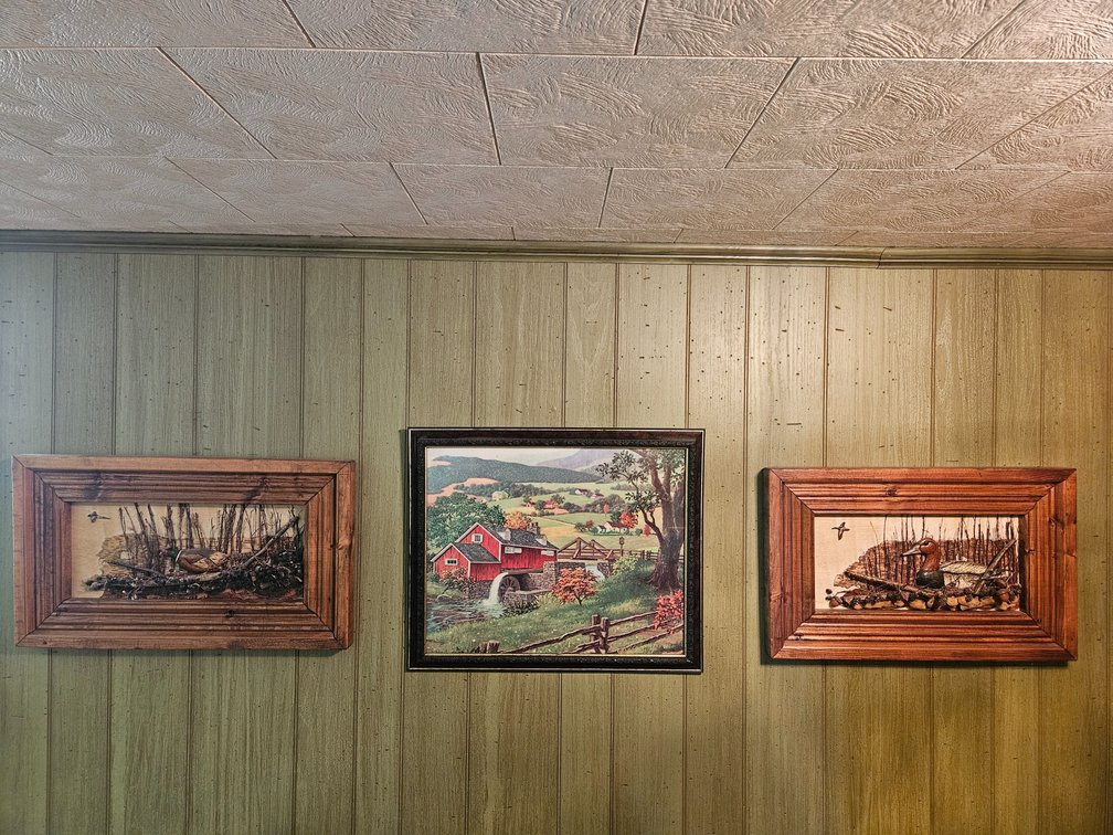 Basement Wall Contents Framed Prints and More 