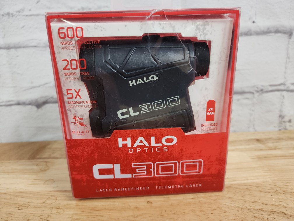 Halo Optics CL300 Laser Rangefinder  5X Magnifcation  
