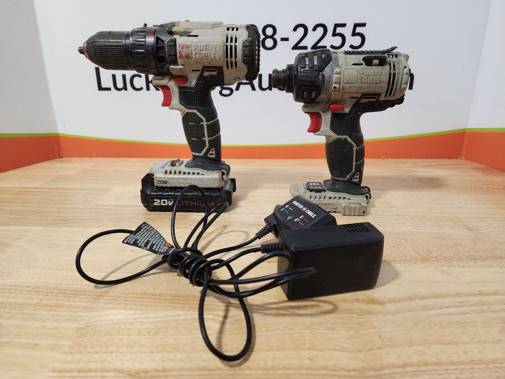 Porter Cable Cordless Drill and Impact W/Battery and Charger 
