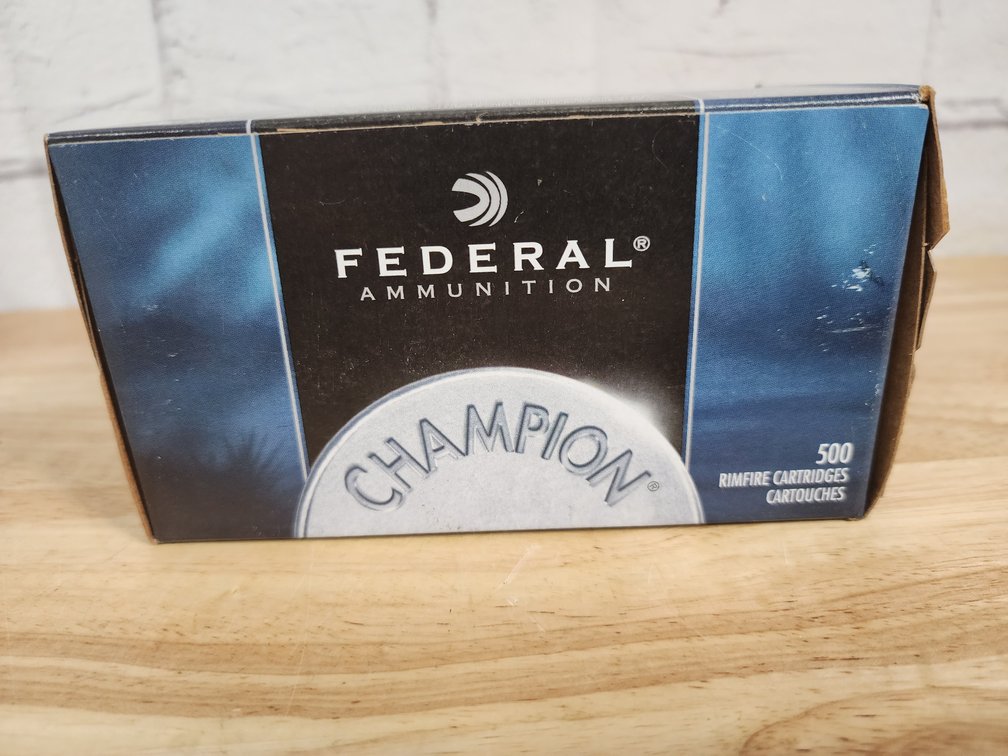 22 LR Ammo  - Federal Champion  - 40 Grain Lead 
