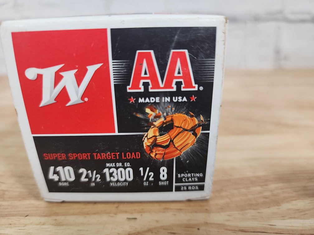 410 Ammo  - Winchester AA - TARGET Loads 