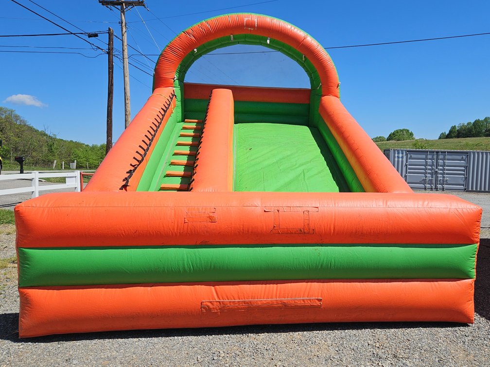 Chinee Inflatable Inc. Water Slide #2 Model No.T8-587 W/2 Blowers - Measures 14' Wide × 24.5' Long