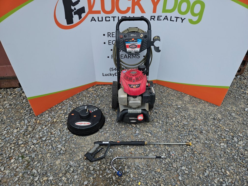 Simpson Premium Pressure Washer 3000 PSI 2.4 GPM Honda GCV160 Engine W/Accessories 